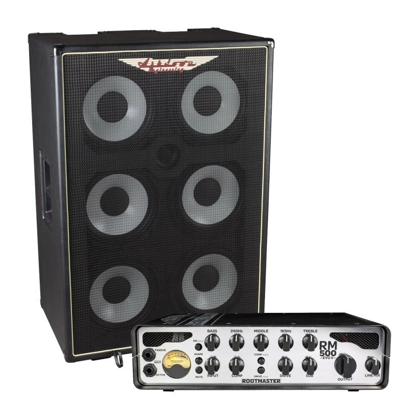RM-610T-EVO II Bass Cabinet And RM-500-EVO-II-Head product